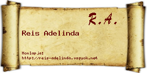 Reis Adelinda névjegykártya
